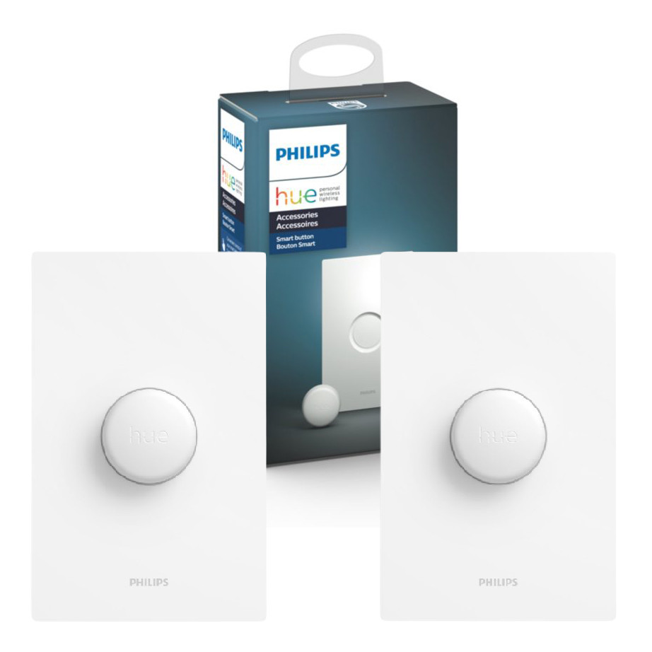 

Пульт дистанционного управления Philips Hue Smart Button 2шт. ZigBee, Apple HomeKit