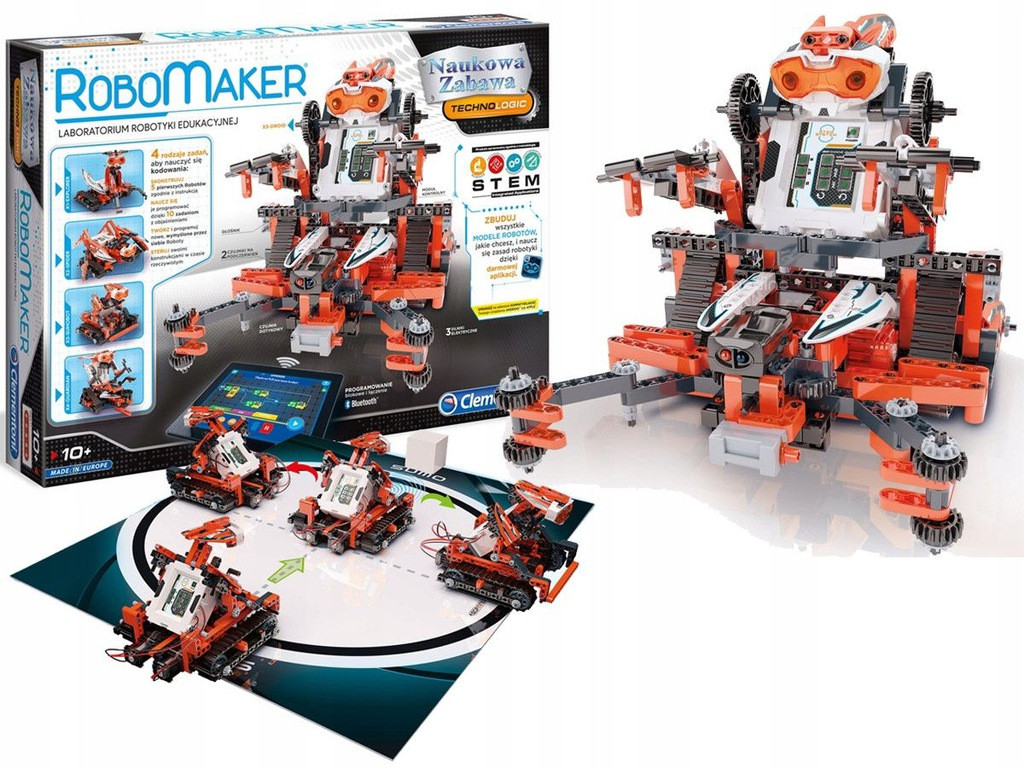 Интерактивный робот игрушка для детей, робот детский конструктор, развивающий робот для детей RoboMaker