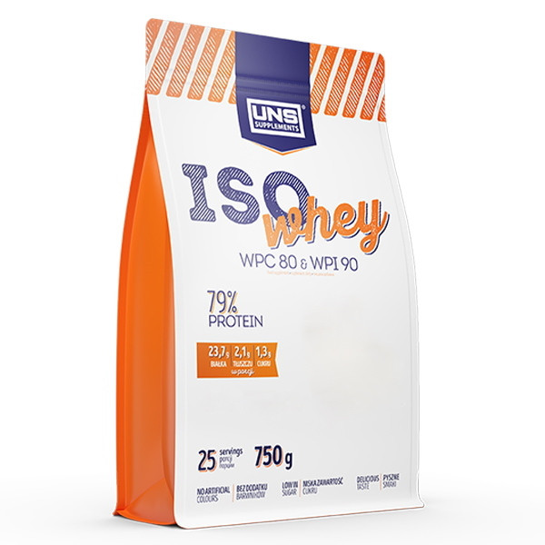 Протеин UNS Iso Whey, 750 грамм Соленая карамель-арахисовая паста