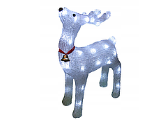 Новорічна акрилова статуя олень RENIFER, що Світяться новорічні олені 24 led