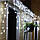 Новогодняя гирлянда Бахрома 500 LED, Белый холодный свет 22,5W, 24 м + Ночной датчик для всей семьи, фото 6