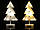 Новогоднее украшение "Деревянная елочка" 18 LED для всей семьи, фото 5