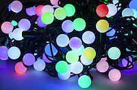 Новогодняя гирлянда 200 LED / 20 м, Разноцветный свет для всей семьи, фото 1