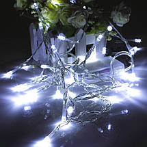 Новогодняя гирлянда 40 LED, 4 M, Разноцветная тулс, фото 3