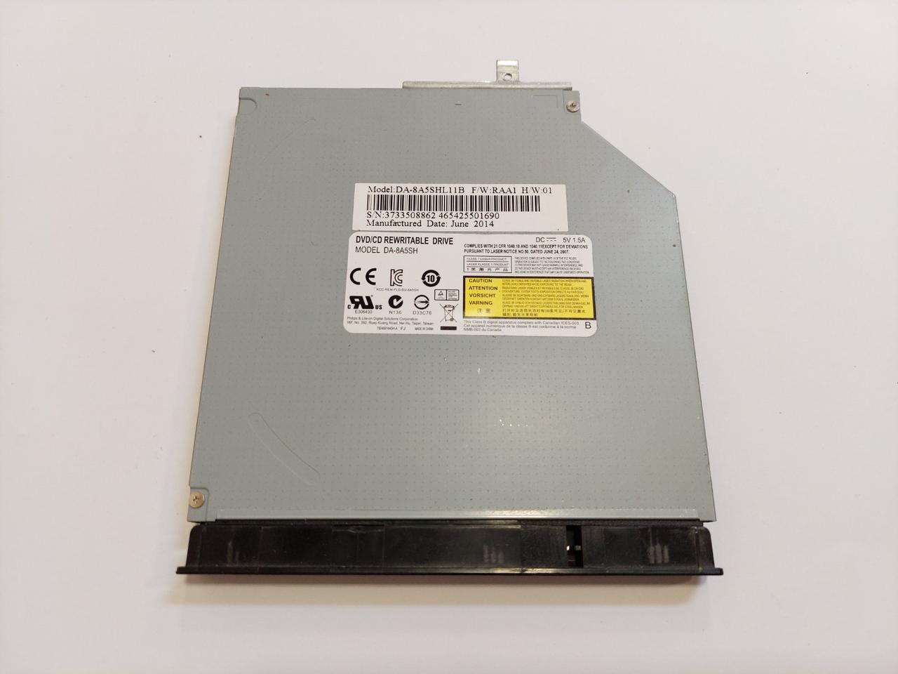 Б/В Оптичний привід DVD+RW Philips & Lite-On DA-8A5SH SATA Slim от Asus x553