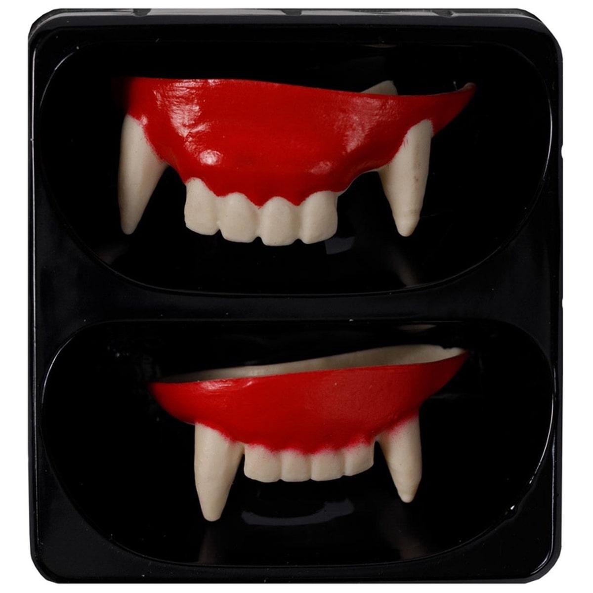 Зуби вампіра "Клики" на Хелловін, Набор "Зубы вампира" на хэллоуин