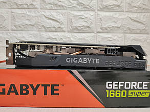 Відеокарта GIGABYTE GeForce GTX 1660 SUPER OC GAMING 6 Гб GDDR6 (GV-N166SOC-6GD) , Б/У, Гарантія 3 міс., фото 2