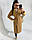Стильное женское пальто на подкладке кашемир+ватин, фото 6