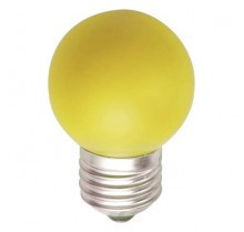 Светодиодная лампа Feron LB-37 шарик E27 1W (желтый)