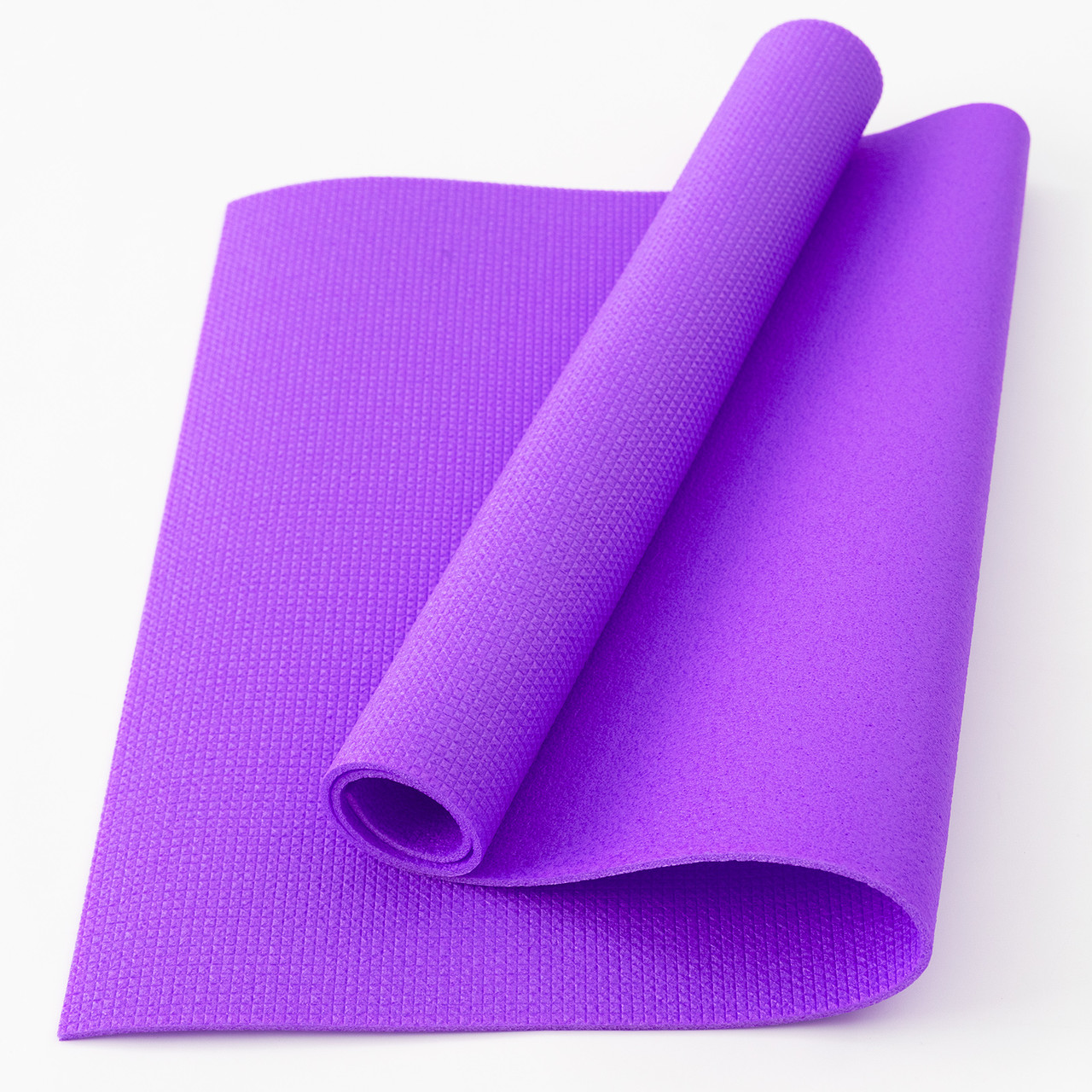 Коврик для фитнеса, йоги и спорта (каремат, мат спортивный) FitUp Lite Mini 7мм (F-00017) Фиолетовый