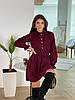 Трендовое вельветовое платье женское графит (6 цветов) ЕМ/-208410, фото 3