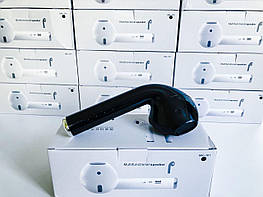 Портативна Bluetooth колонка Speaker Аирподс у формі навушника Чорна