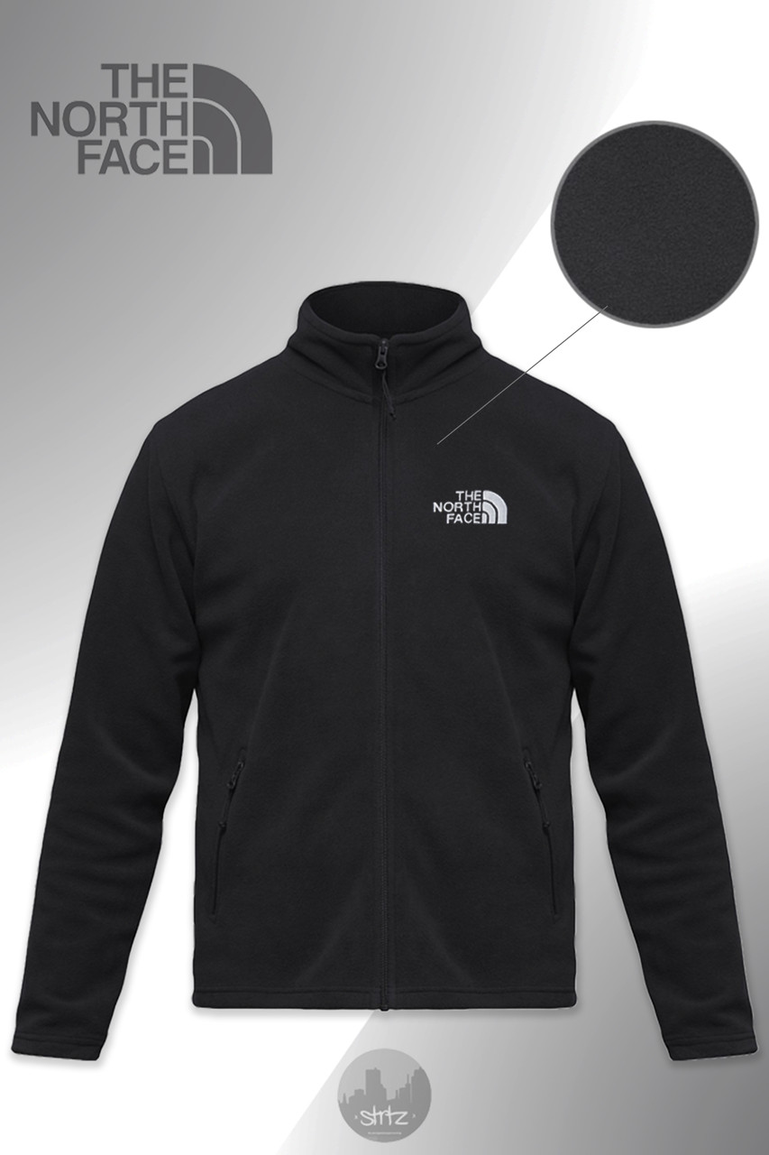 

Флисовая кофта The North Face Fleece Full Zip Jacket, чёрная XL, Черный
