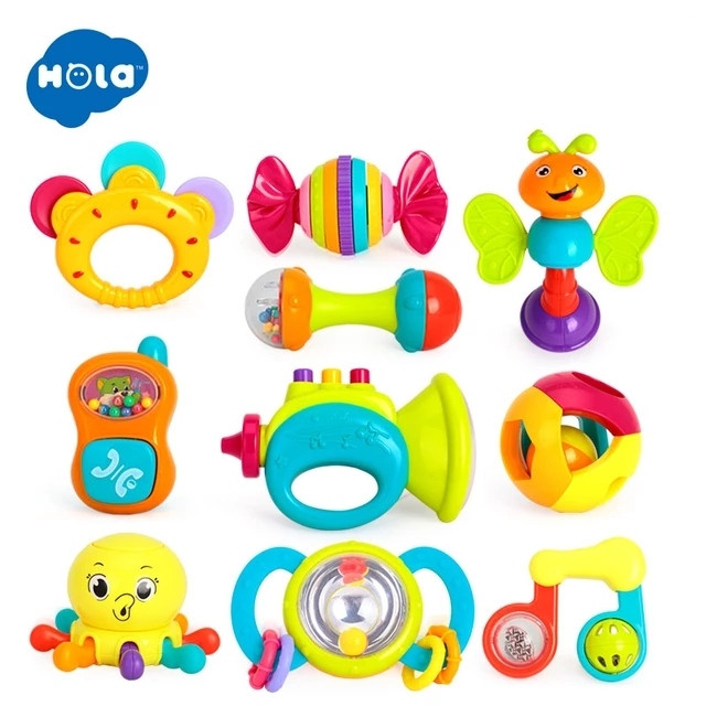 

Набор погремушек Hola Toys, 10 шт. (939)