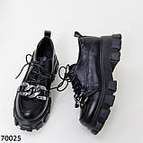 Туфли женские черные А70025, фото 8