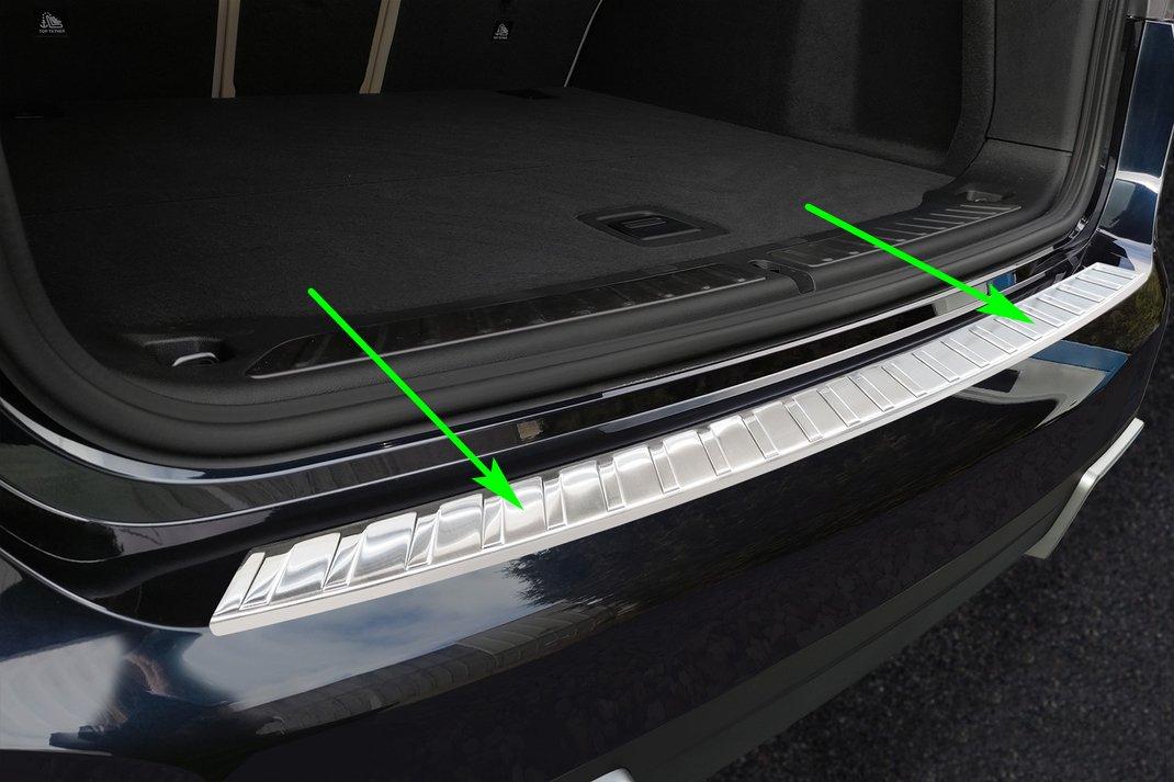 Защитная накладка на задний бампер для BMW iX3 G08 2020+ /нерж.сталь/, фото 6