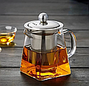 Чайник глек скляний 750 мл Edenberg EB-19022 / Чайник для заварки чаю термоскло, фото 8