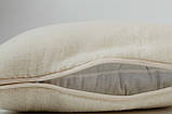 Подушка з вовни мериноса Woolmark HILZER Шерсть Merino/Шерсть 40х40 см, фото 3