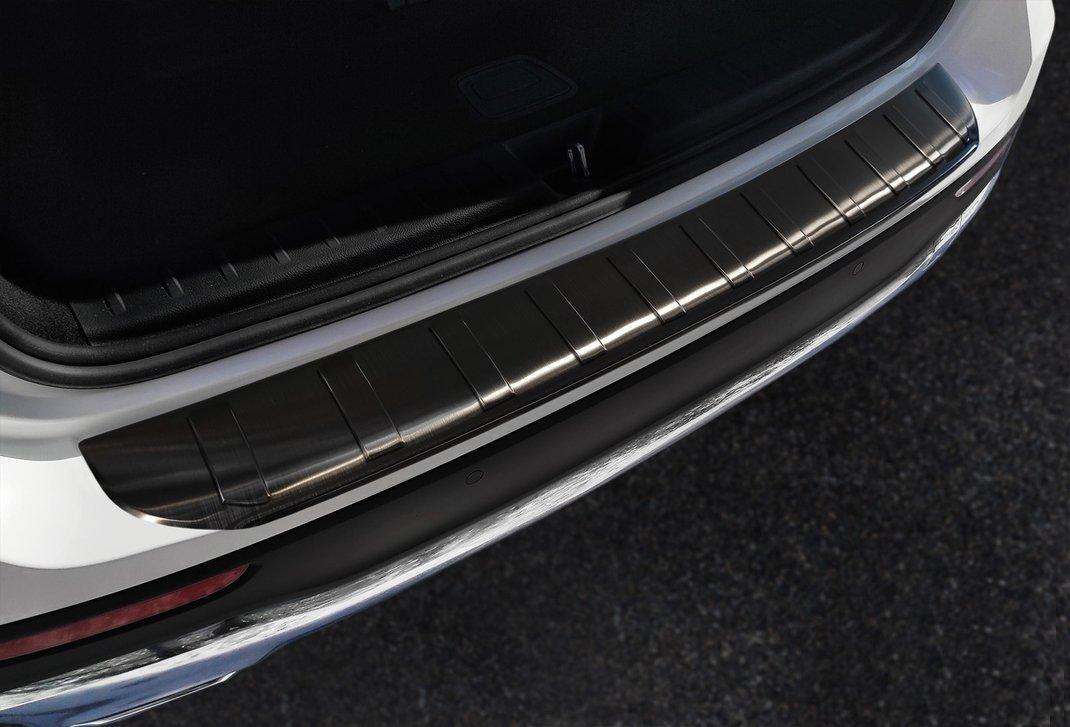 Защитная накладка на задний бампер для Mercedes-Benz GLB-Class X247 2019+ /черн.нерж.сталь/, фото 4