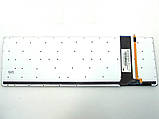 Клавиатура для Asus N550, N550J, N550JA, N550JK, N750, N750J, N750JK, N750JV ( RU Silver без рамки с, фото 2