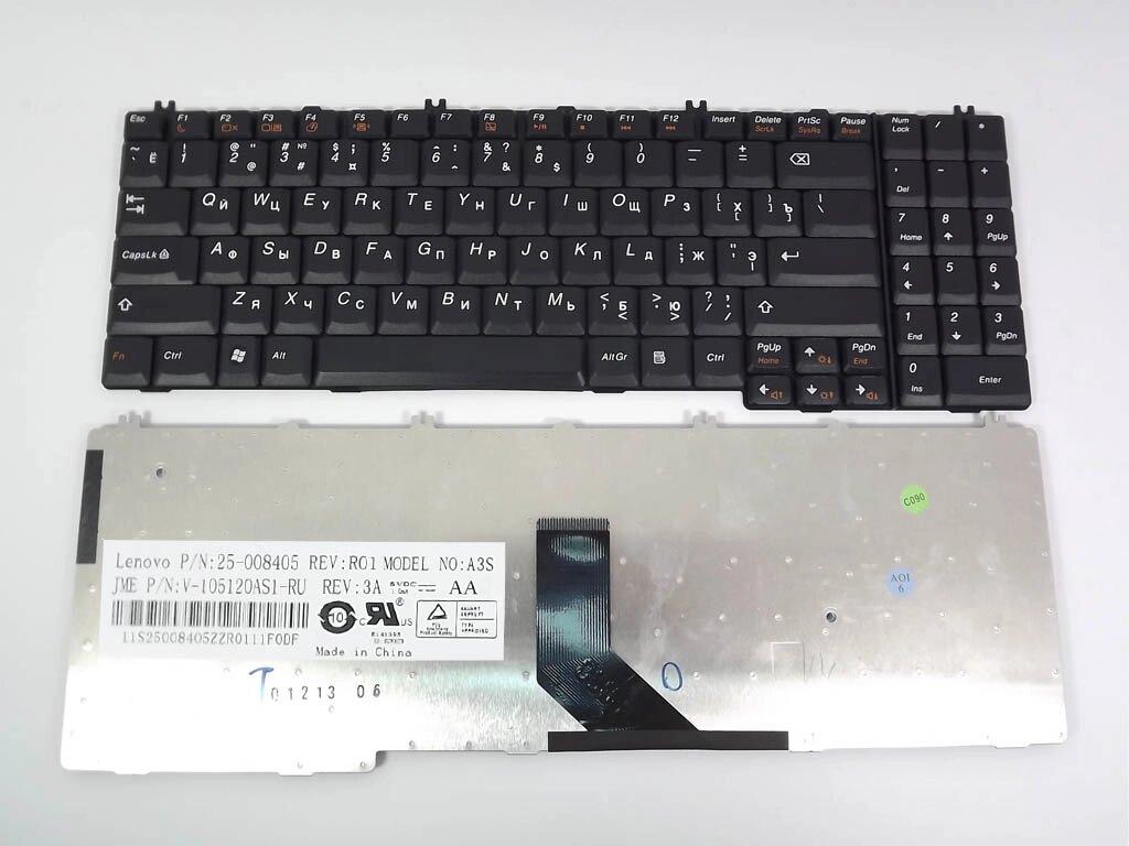 Клавіатура для LENOVO IdeaPad G550, G555, B550, B560, B565, V560, V565 ( RU Black ).