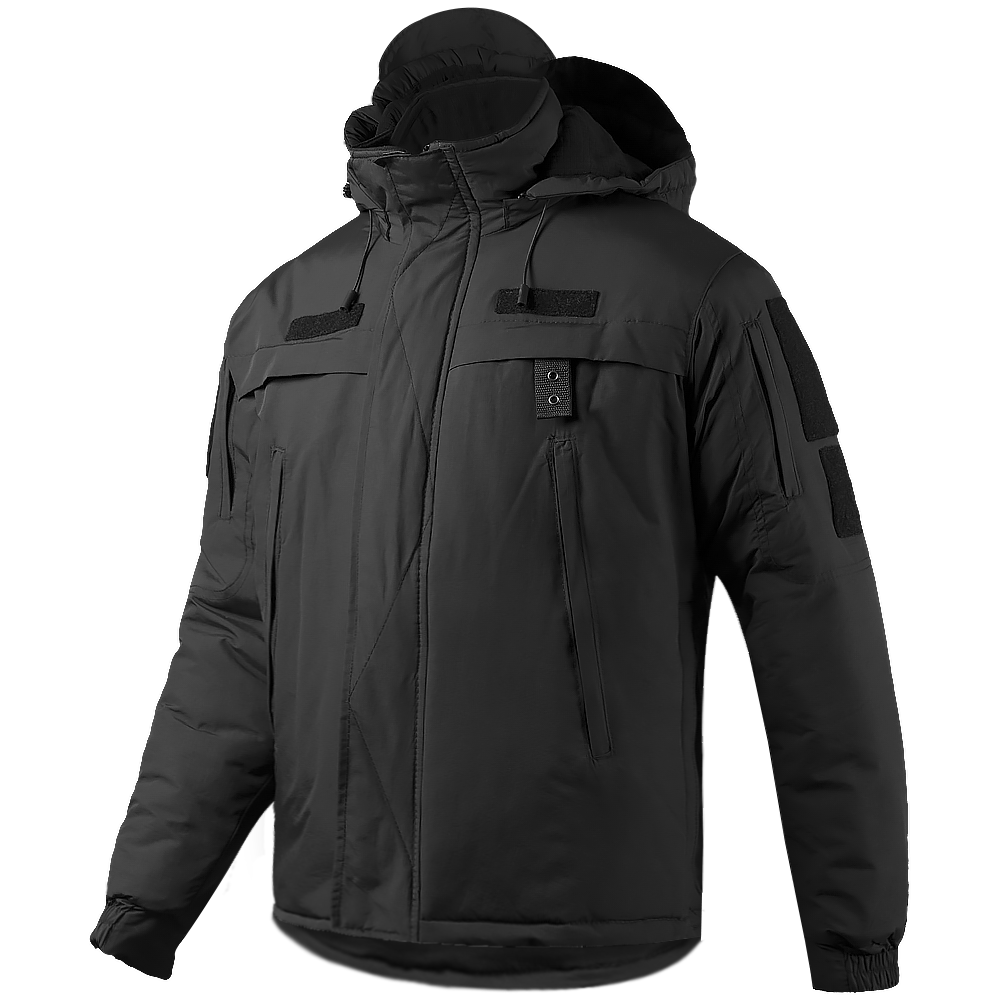 Куртка тактична зимова PATROL SYSTEM Nylon Black (тільки в інтернет - магазині)
