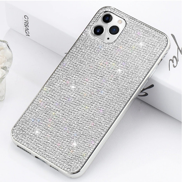 Силіконовий чохол з камінням для Samsung Galaxy S20 Fe (G780F)