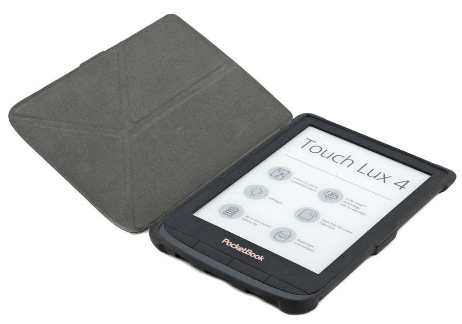 Чехол-трансформер PocketBook 627 красный с книгой