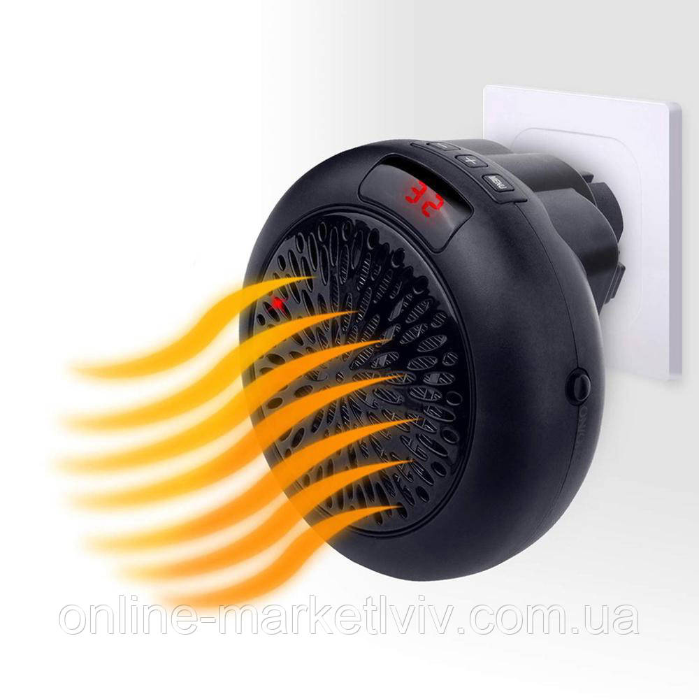 

Обогреватель портативный Warm air blower 900W / Электрообогреватель тепловентилятор