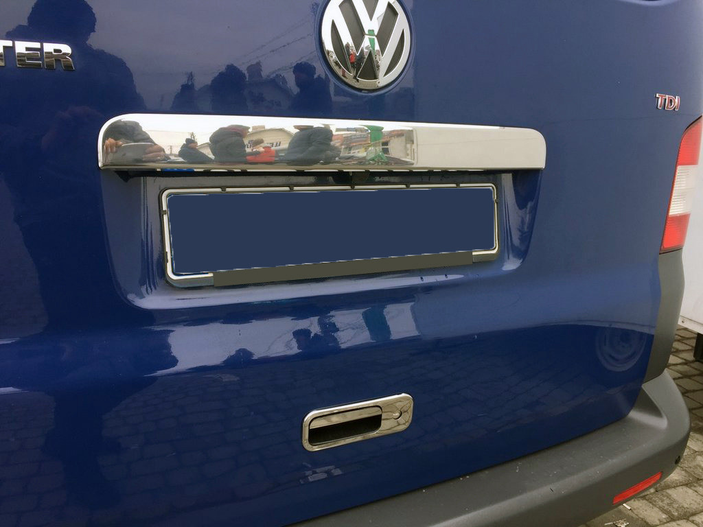 

Multivan Т5 Накладка на задний номер Ляда без надписи Накладки на двери Фольксваген Т5 Мультивен
