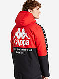 Куртка утеплена чоловіча Kappa, чорний/червоний, 46, фото 3