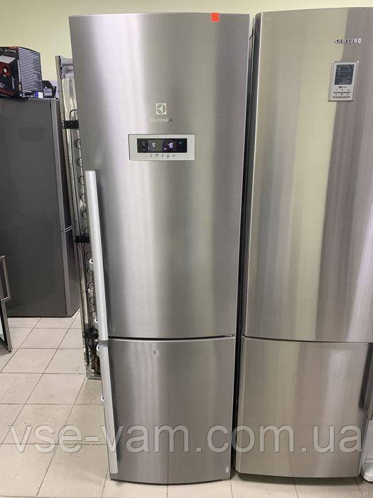 Холодильник Electrolux No-frost 2м А++ НЕРЖАВІЙКА з Німеччини б.у