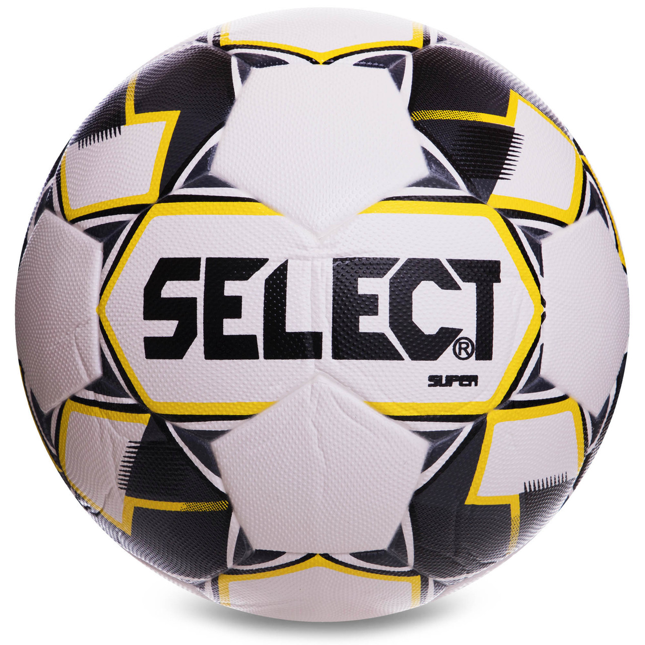 Мяч футбольный №5 Select Super Viking 0552 White-Yellow-Black