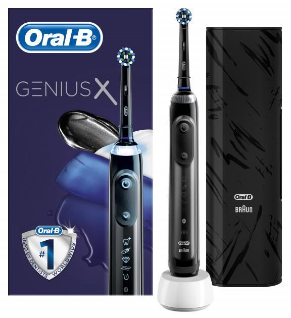 

Электрическая зубная щетка Oral-B Special Edition Genius X Черная (4210201295617)