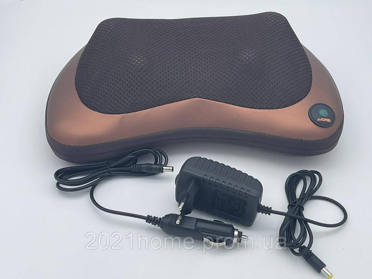 

Массажная подушка Car and Home Massage Pillow 8028 для машины и дома с инфракрасным подогревом