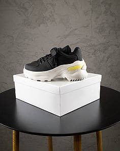 Женские Кроссовки MS Sneakers Black White 1000-1