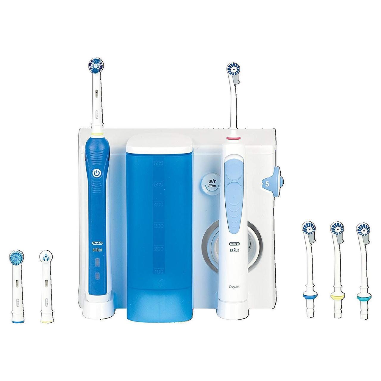 

Зубний центр - Електрична зубна щітка і Іригатор Braun Oral-B OC501 Oxyjet + PRO 2000