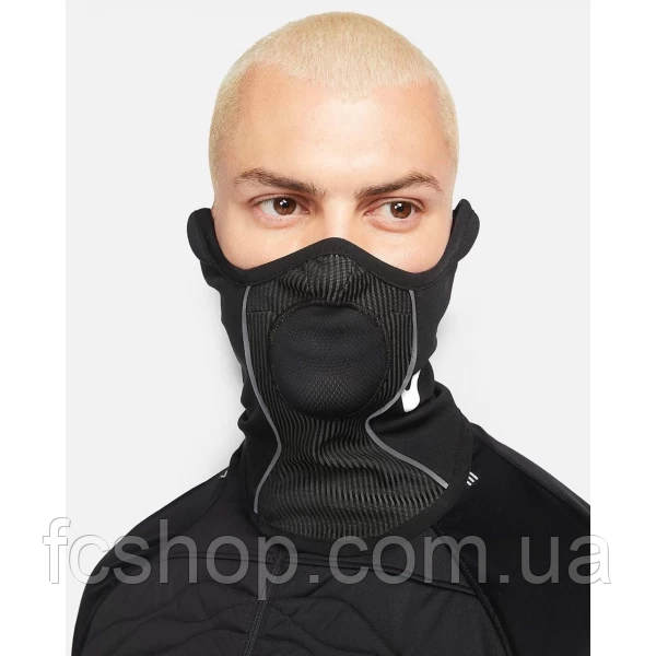 

Бафф горловик Nike Dri-FIT Strike Winter Warrior Snood DC9165-010, Чёрный, Размер (Украина) - L/XL, Черный