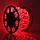 Наружная Герметичная LED гирлянда Дюралайт "Duralight" 100 метров Красный, 1800 Ламп прозрачный силикон, фото 2