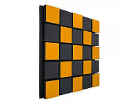 Акустическая панель Ecosound Tetras Acoustic Wood Orange 50x50см 33мм цвет оранжевый, фото 1