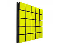 Акустический панель Ecosound Tetras Wood Yellow 50x50см 73мм цвет жёлтый, фото 1