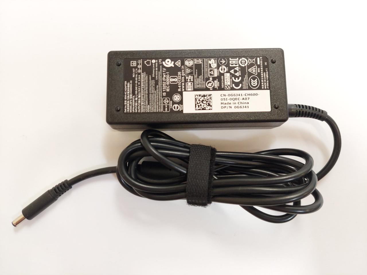 Б/В Мережевий адаптер,Блок живлення для ноутбука Dell 19.5 V 3.34 A 65W 4.5*3.0 mm - зарядний пристрій