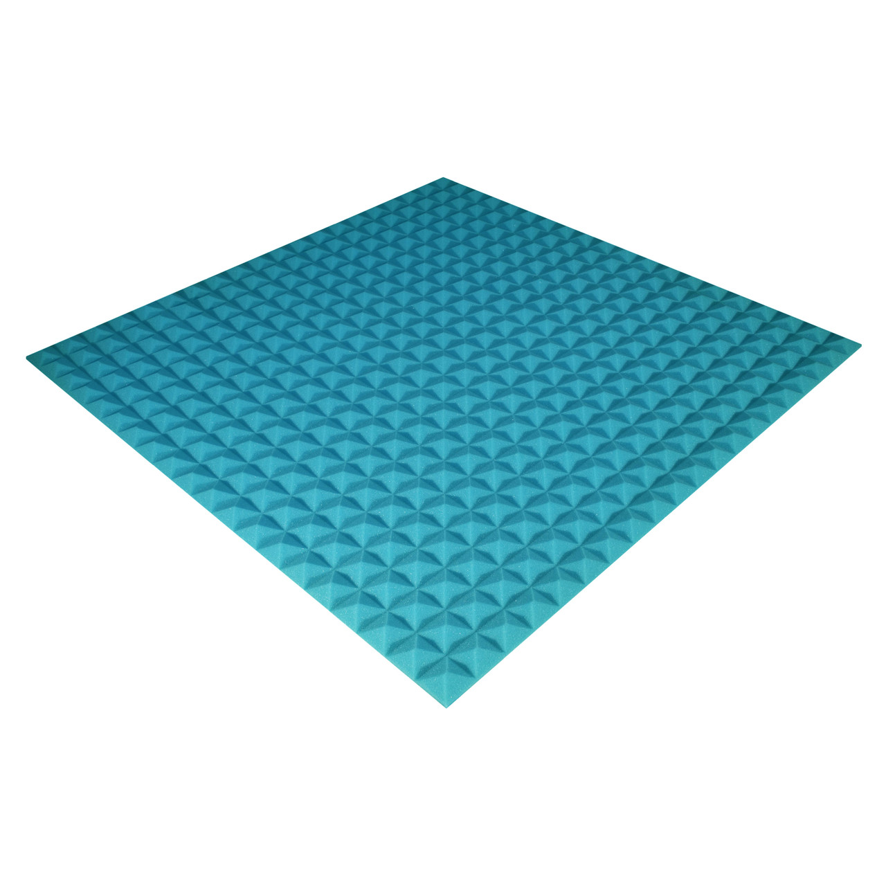 Панель из акустического поролона Ecosound Pyramid Color 15 100х100 см Синий