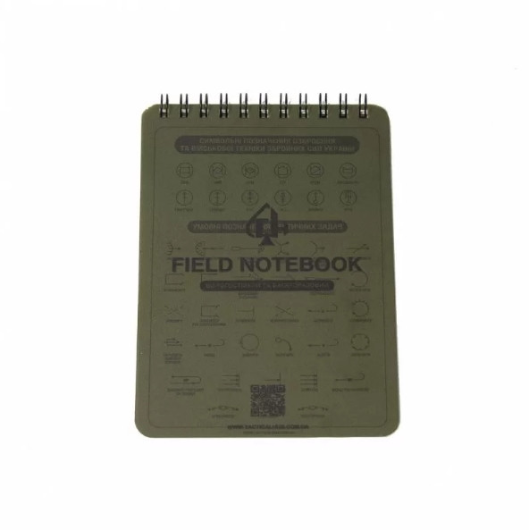 Всепогодний тактичний блокнот Field Notebook TacticalHub