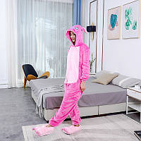 Пижамы Кигуруми для мужчин Стич розовый взрослый и подростковый, фото 1