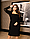 Платье креп дайвинг рукав шифон 50-52, 54-56, 58-60, фото 8