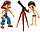 Набор фигурок Лука и Альберто из мультфильма "Лука" на скутере Luca Scooter Mattel, фото 4