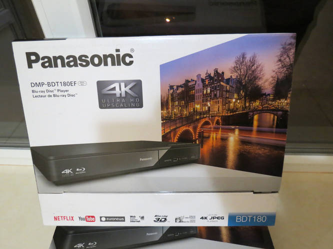 4K Blu-ray-плеєр DVD Blu-Ray 3D Panasonic DMP-BDT180 New!!!, ціна 2880 грн  - Prom.ua (ID#1498526031)