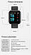 Смарт-часы Smart Watch T80S c тонометром, пульсометром и сменным браслетом black steel, фото 9