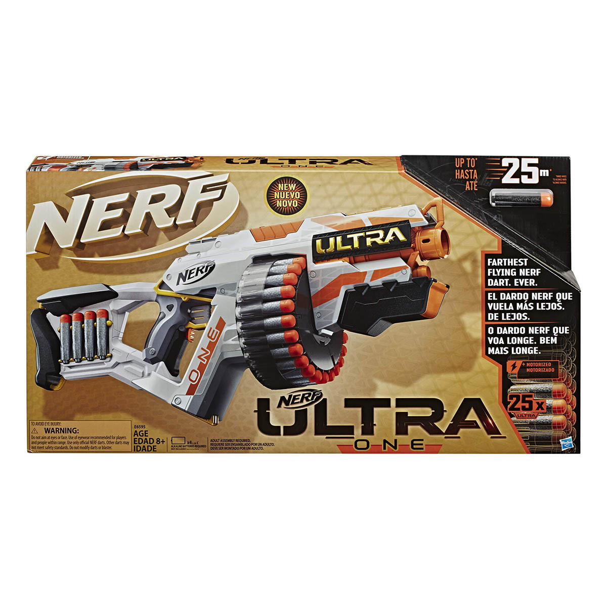 

Бластер Hasbro Nerf Ultra One E65953R0 ТМ: Nerf